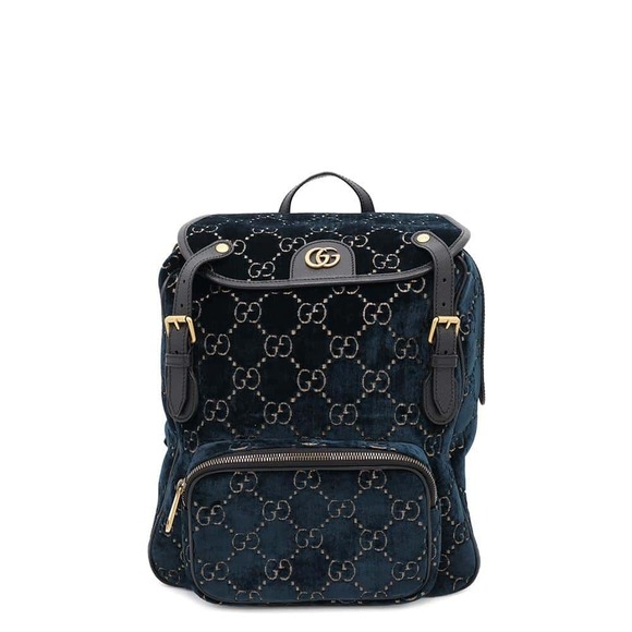 Gucci GG Velvet Backpack Rucksack Daypack Bag main image 2